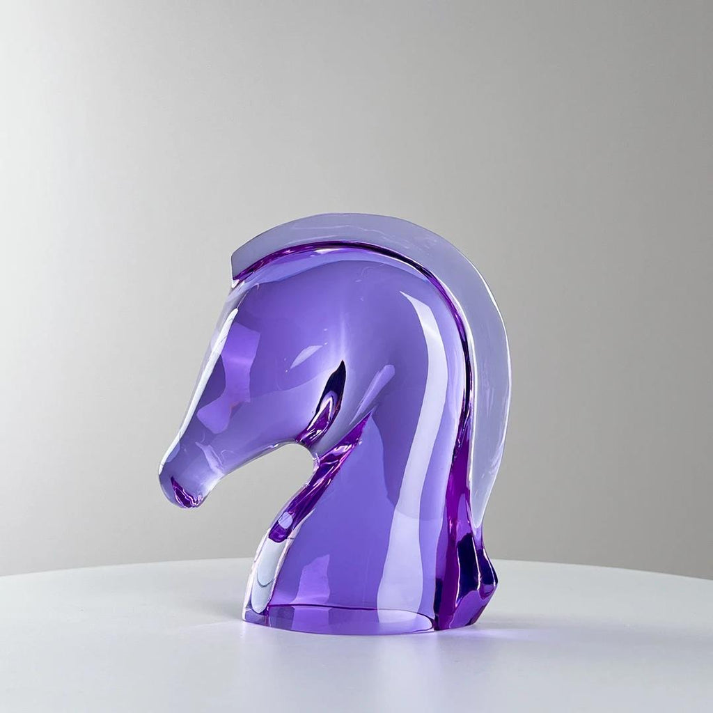 Murrana【Galloping Spirit】Italian minimalist modern light luxury simple handmade crystal glass art ornaments