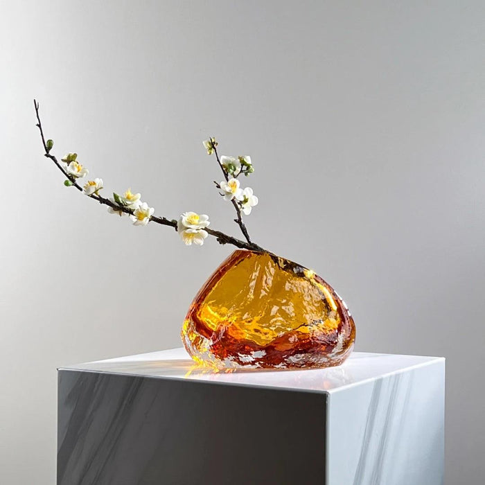 Murrana【Stone of Light】Italian Light Luxury Art Handmade Crystal Glass Ornaments