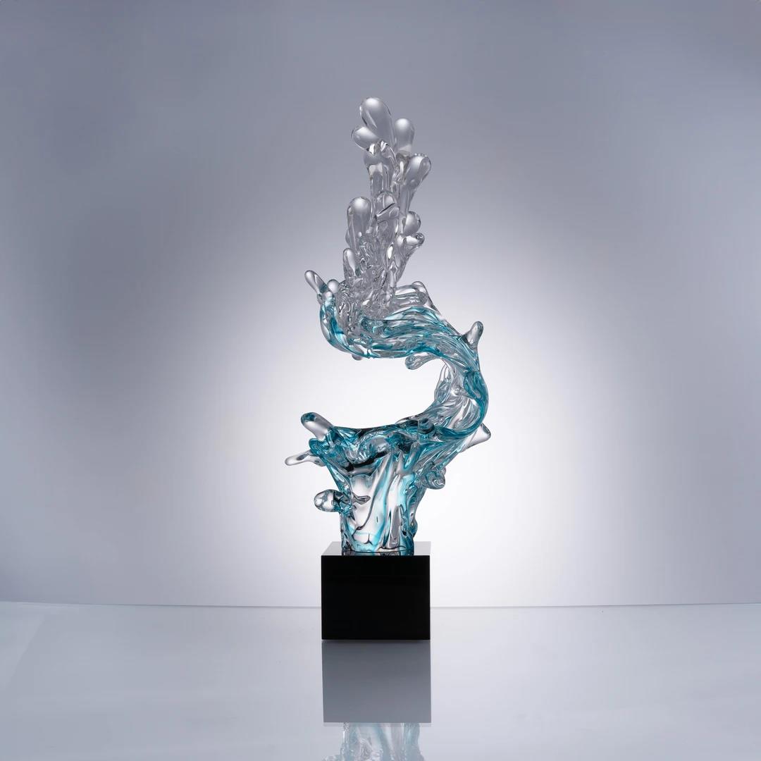 Murrana 【Flow of Water】Italian minimalist light luxury modernism high-end handmade ornaments