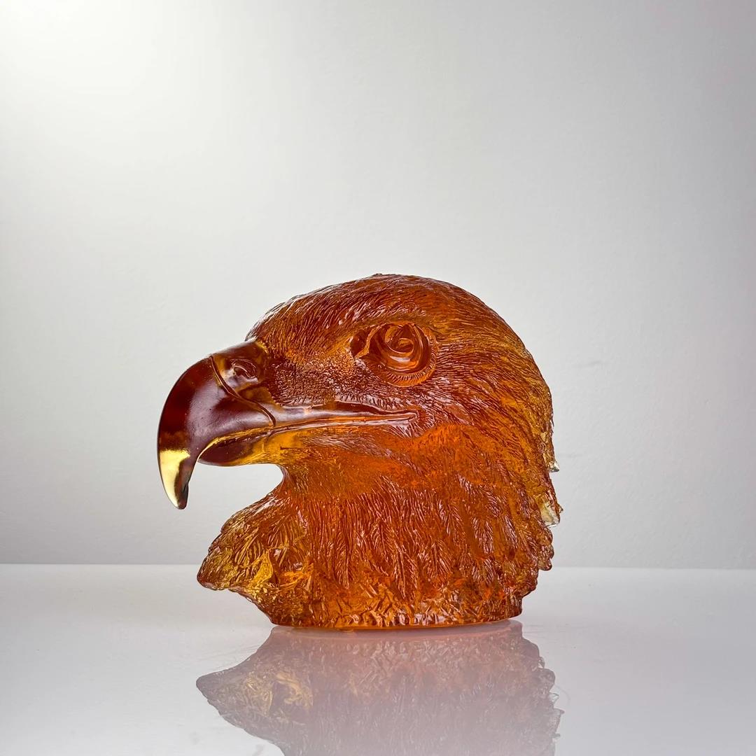 Murrana【King of the Sky】 Italian minimalist modern style handmade crystal glass art animal ornaments