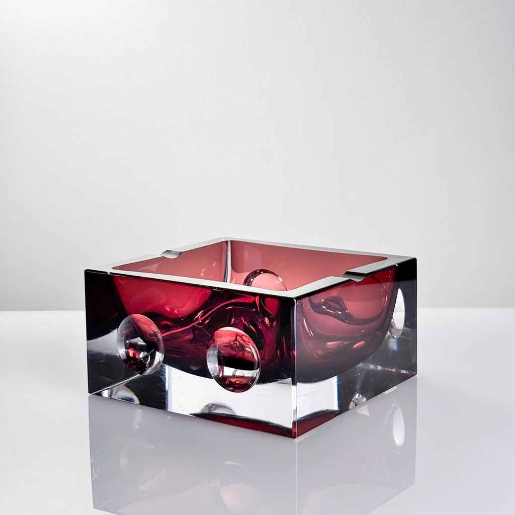 Murrana | Rhythm of Water — Square Glass Ashtray