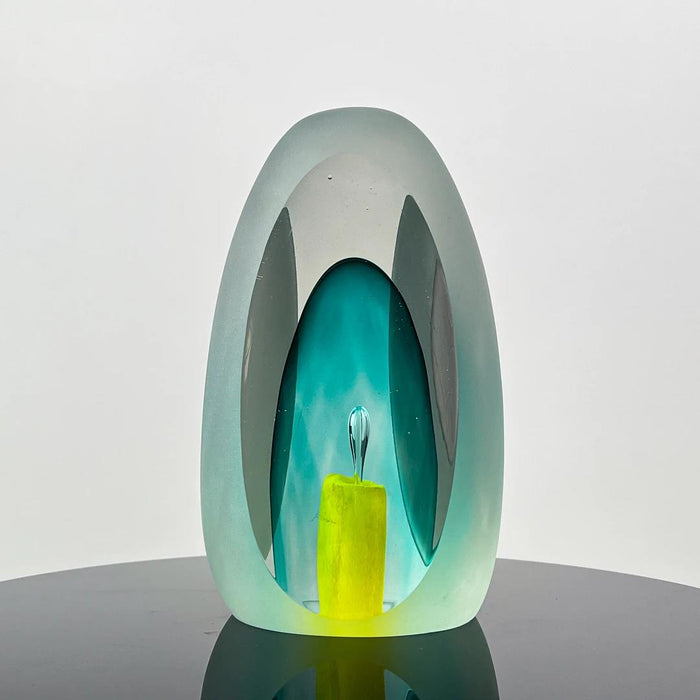 Murrana【Sanctuary of Light】Italian minimalist modern luxury pure handmade crystal glass art ornaments