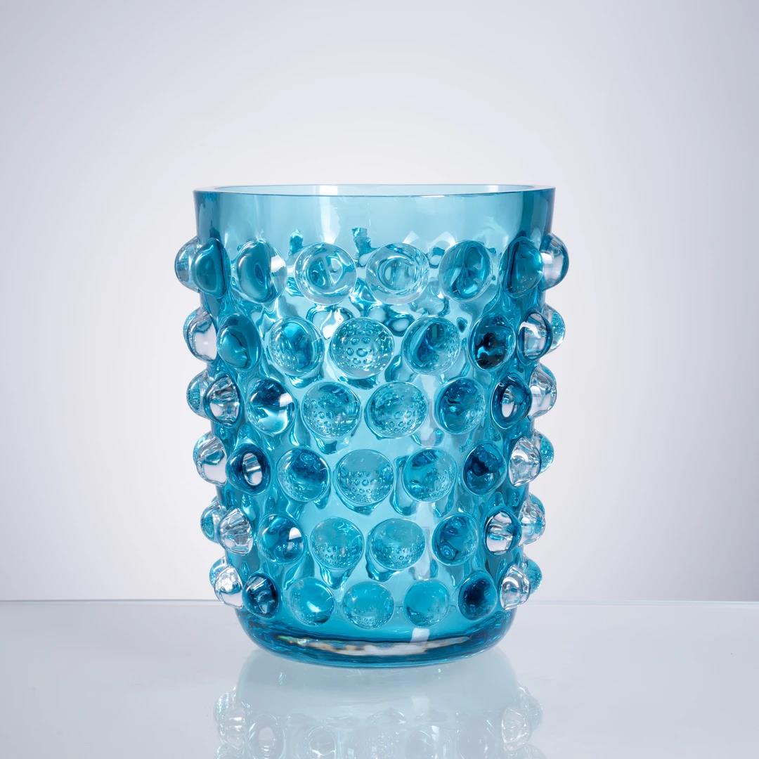 Murrana【Heart of the Ocean】 Italian minimalist luxury modernism high-end handmade flower vase