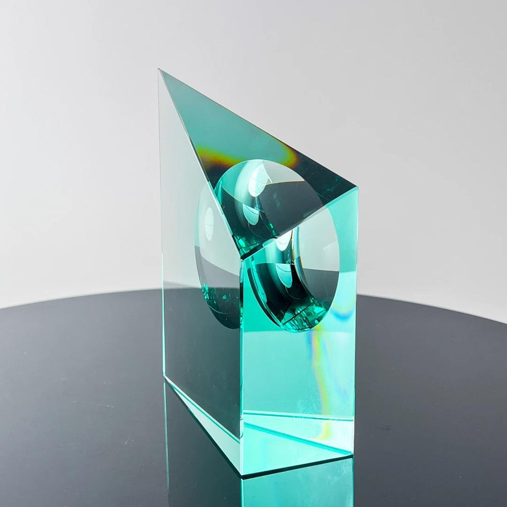 Murrana【Eye of Time】Italian minimalist modern luxury simple pure handmade crystal glass art ornaments