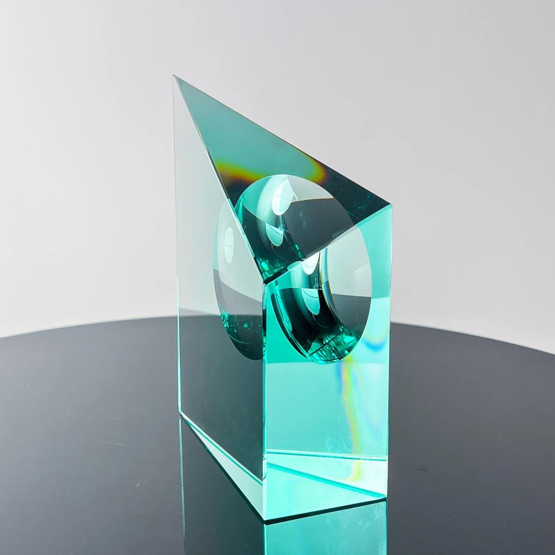 Murrana【Eye of Time】Italian minimalist modern luxury simple pure handmade crystal glass art ornaments