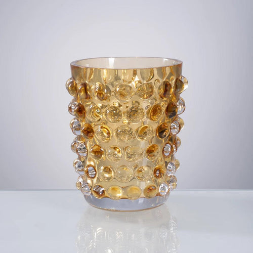 MURRANA | Amber Radiance — Sculptural Glass Art