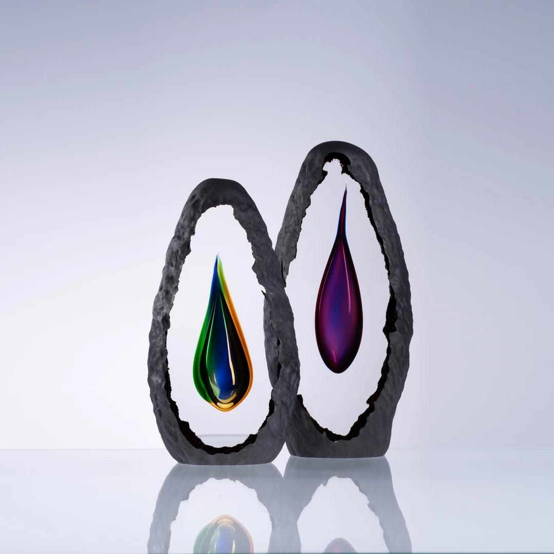 Murrana 【Awakening Drop】Modern Italian high-end creative minimalist pure handmade art