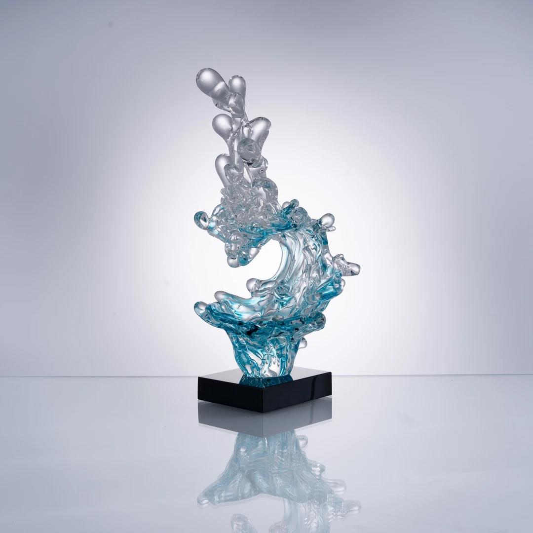 Murrana 【Surging Waters】 Italian minimalist light luxury modernism high-end handmade ornaments