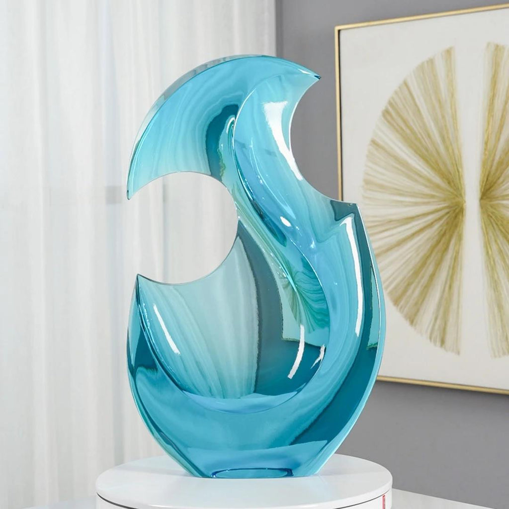 Murrana 【Dance of Waves】 Italian minimalist luxury modernism high-end handmade ornaments