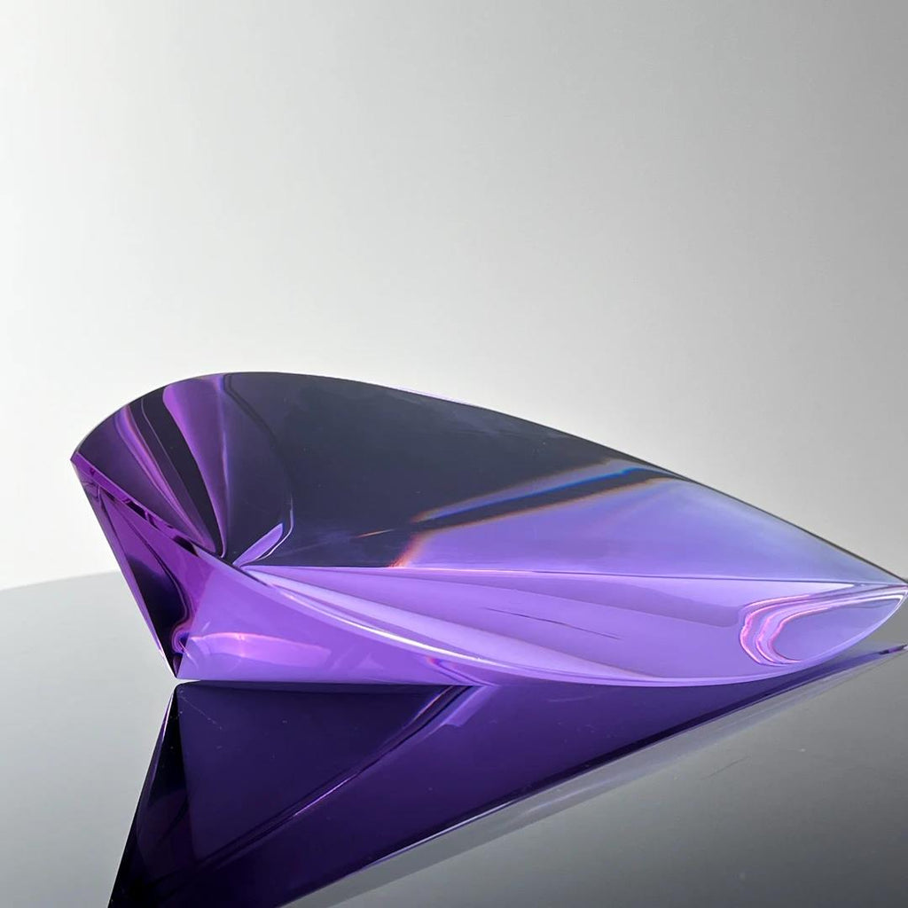 Murrana【Radiance of Amethyst】 Italian minimalist modern light luxury art crystal glass ornaments