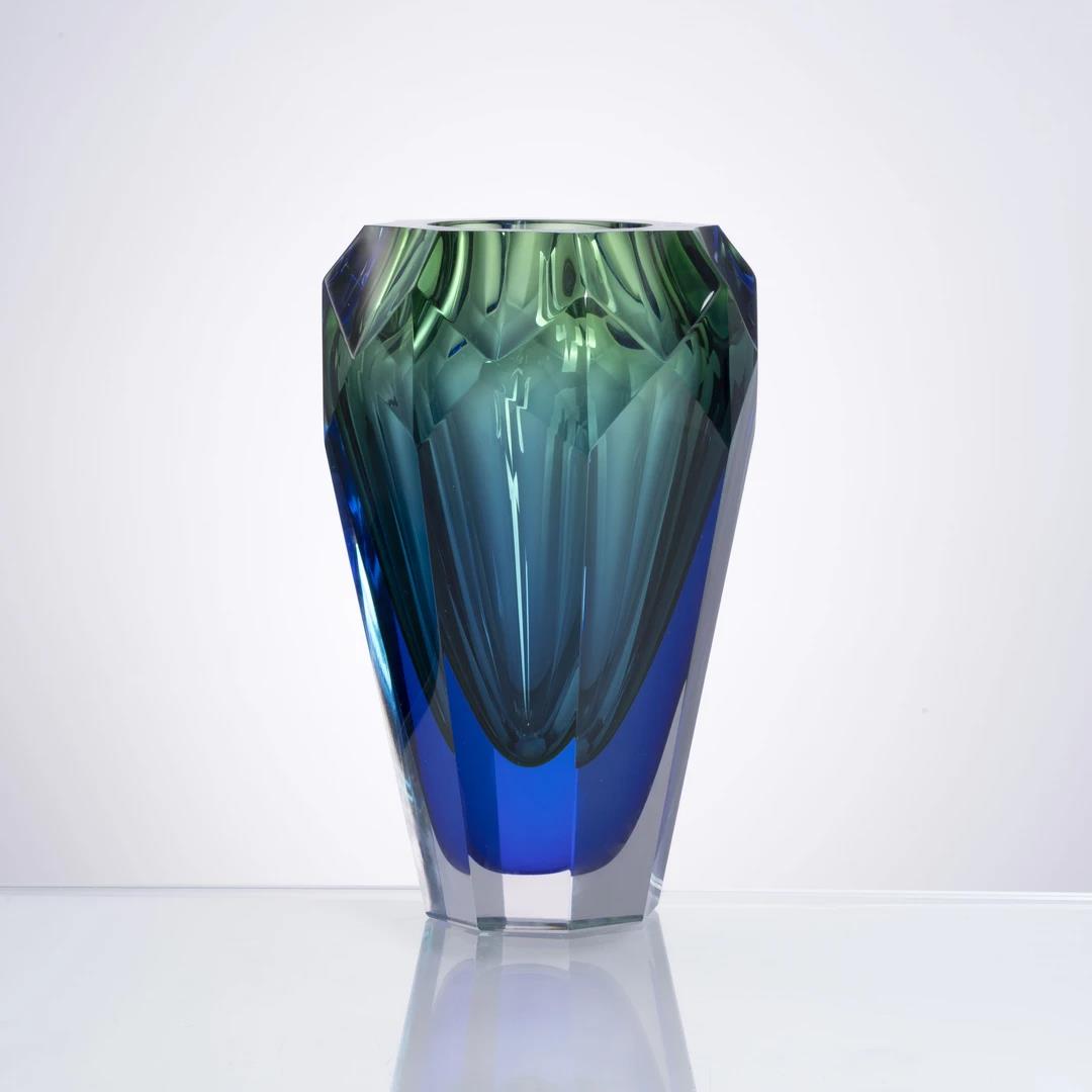 Murrana【Rhythm of Light】Italian minimalist luxury modernism high-end handmade flower vase