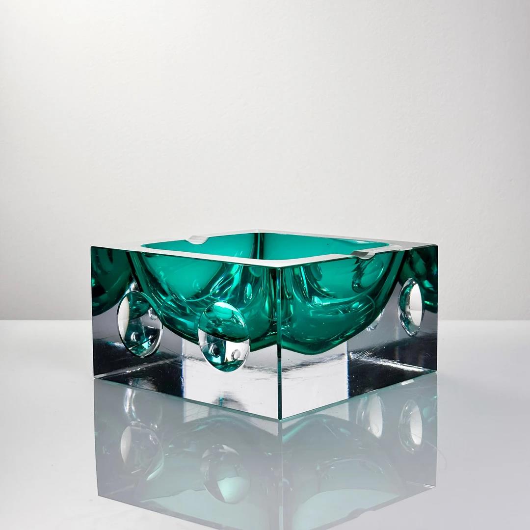 Murrana | Rhythm of Water — Square Glass Ashtray