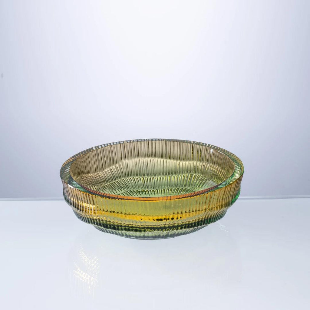 Murrana【Interwoven Light】 Italian minimalist new Chinese light luxury home art glass fruit bowl