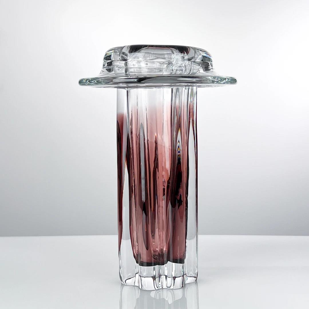Murrana【Ripples of Light】Italian minimalist modern light luxury home art crystal glass fruit plate