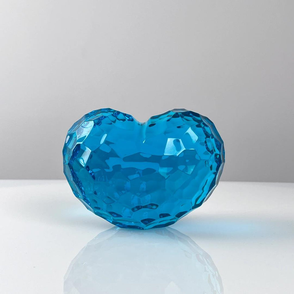 Murrana【Heart of Light】Italian minimalist modern simple 1 handmade  crystal glass art ornaments
