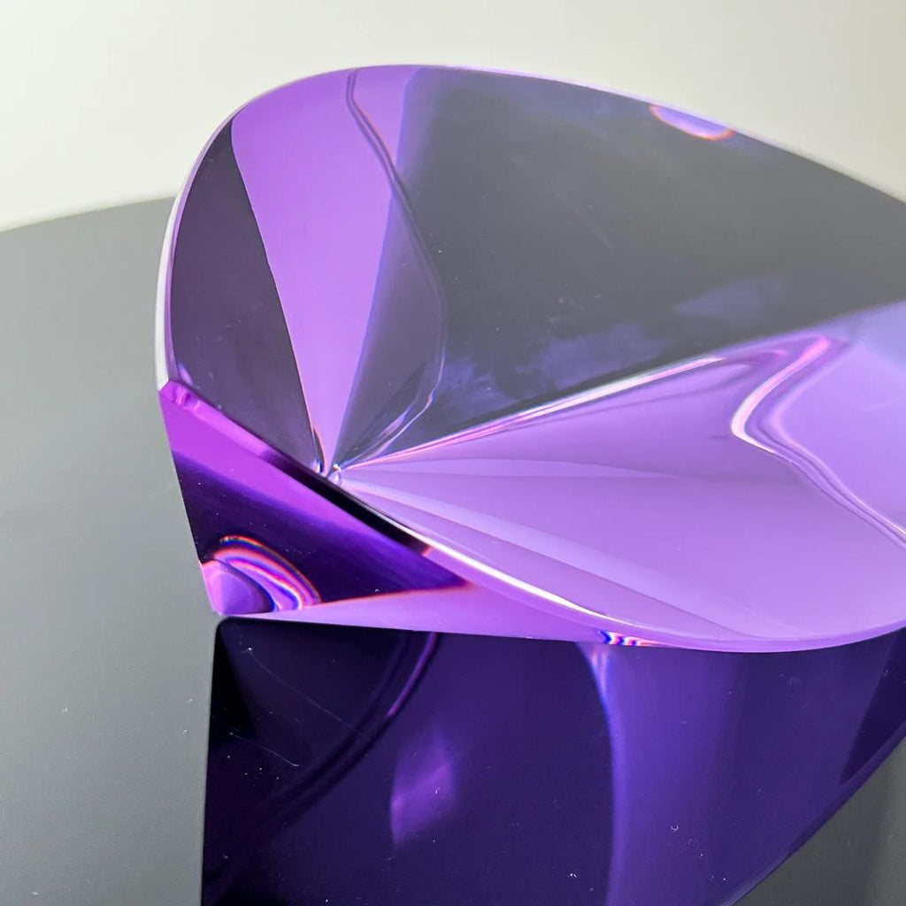 Murrana【Radiance of Amethyst】 Italian minimalist modern light luxury art crystal glass ornaments
