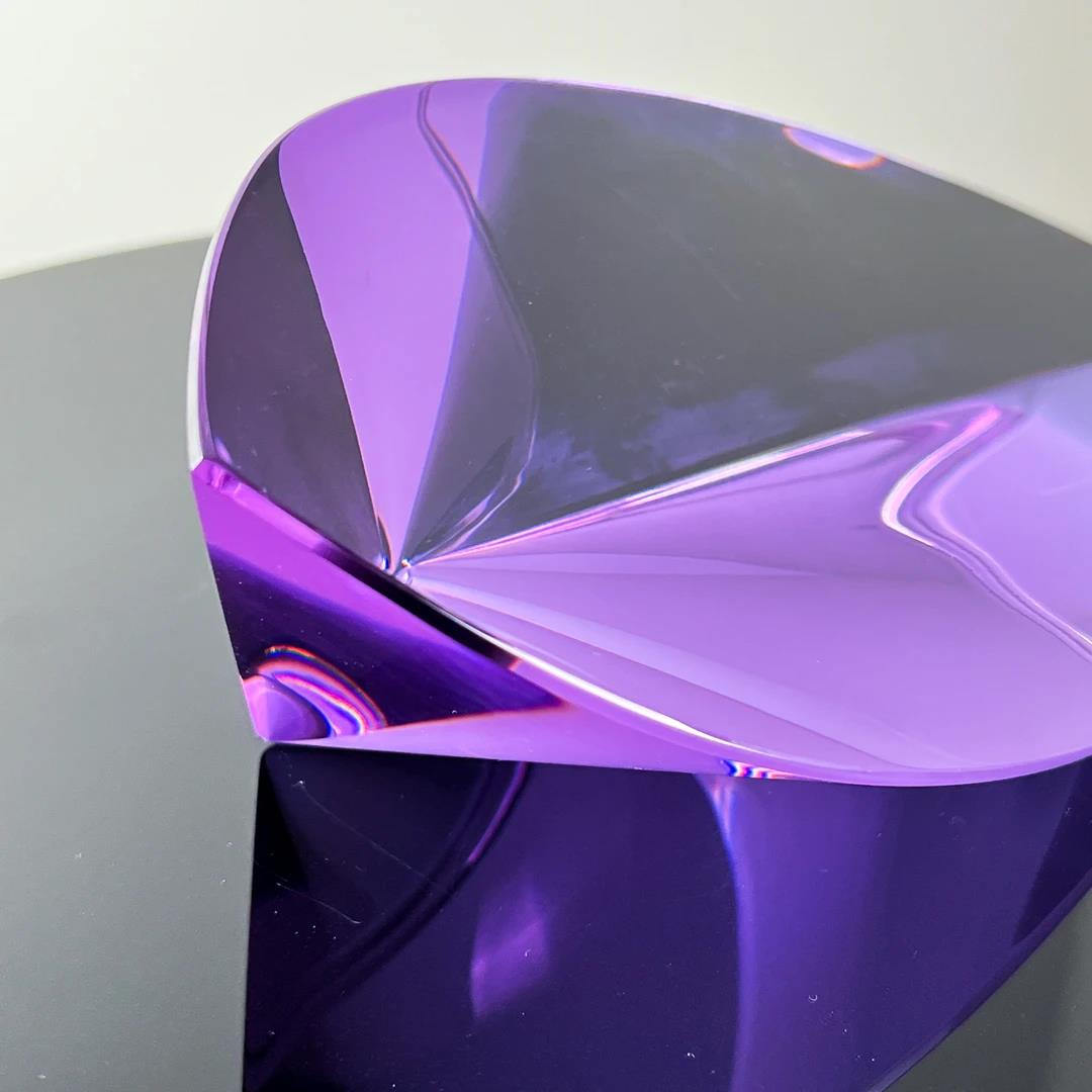 Murrana【Radiance of Amethyst】 Italian minimalist modern light luxury art crystal glass ornaments