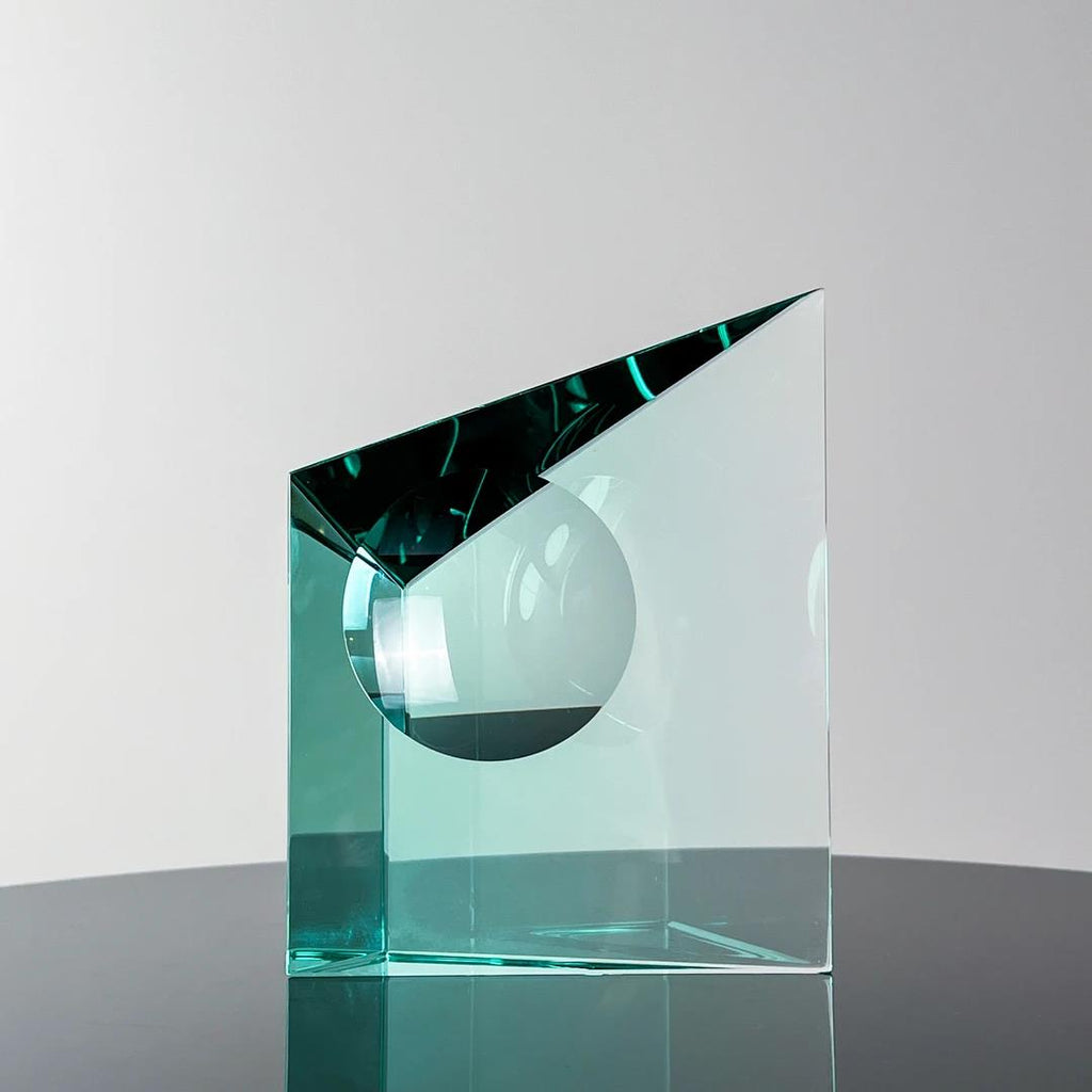 Murrana【Eye of Time】Italian minimalist modern luxury simple pure handmade crystal glass art ornaments