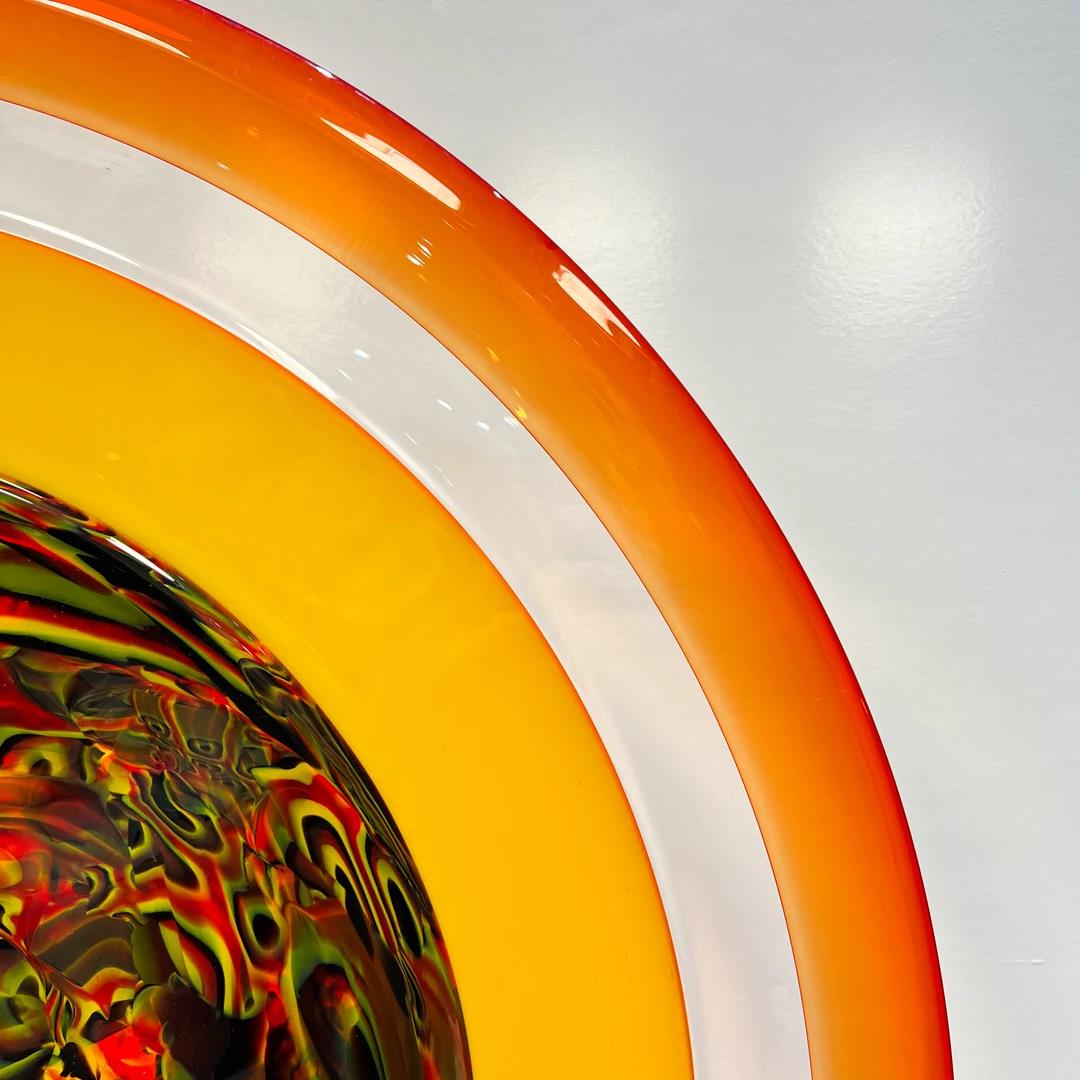 Murrana【Realm of Light】 Modern art high-end pure handmade crystal glass ornaments light luxury entrance