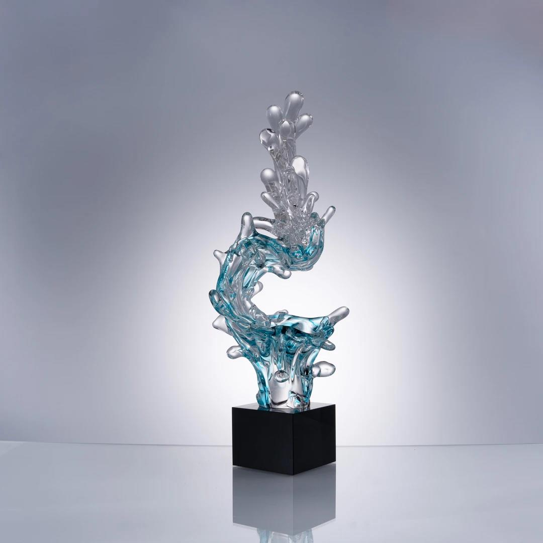 Murrana 【Flow of Water】Italian minimalist light luxury modernism high-end handmade ornaments
