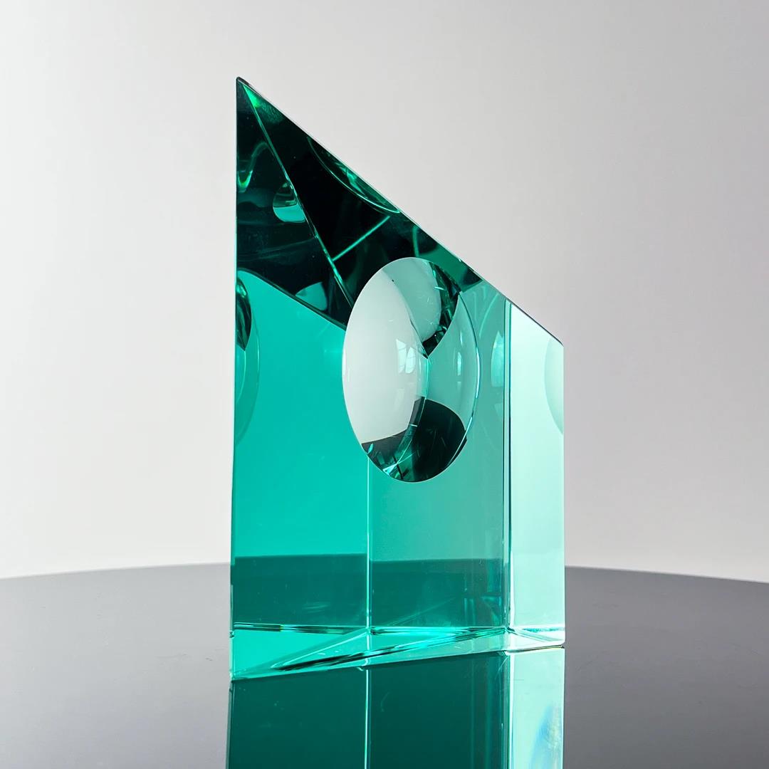 Murrana【Eye of Time】Italian minimalist modern luxury simple pure handmade crystal glass art ornaments