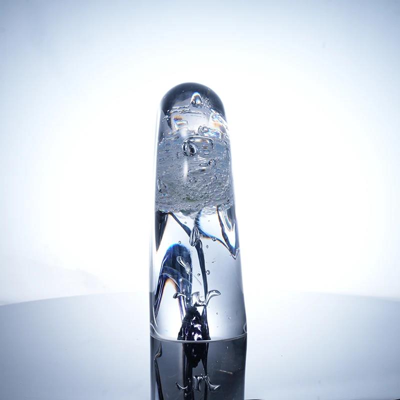 Murrana【Roots & Bonds】 Handcrafted Crystal Glass Sculpture – Thoughtful Gift for Elders, Perfect for Home or Altar Decor