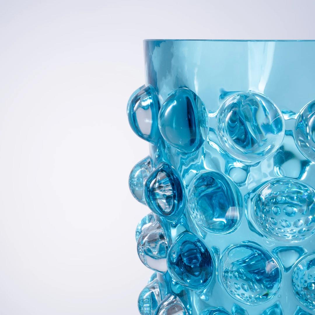 Murrana【Heart of the Ocean】 Italian minimalist luxury modernism high-end handmade flower vase