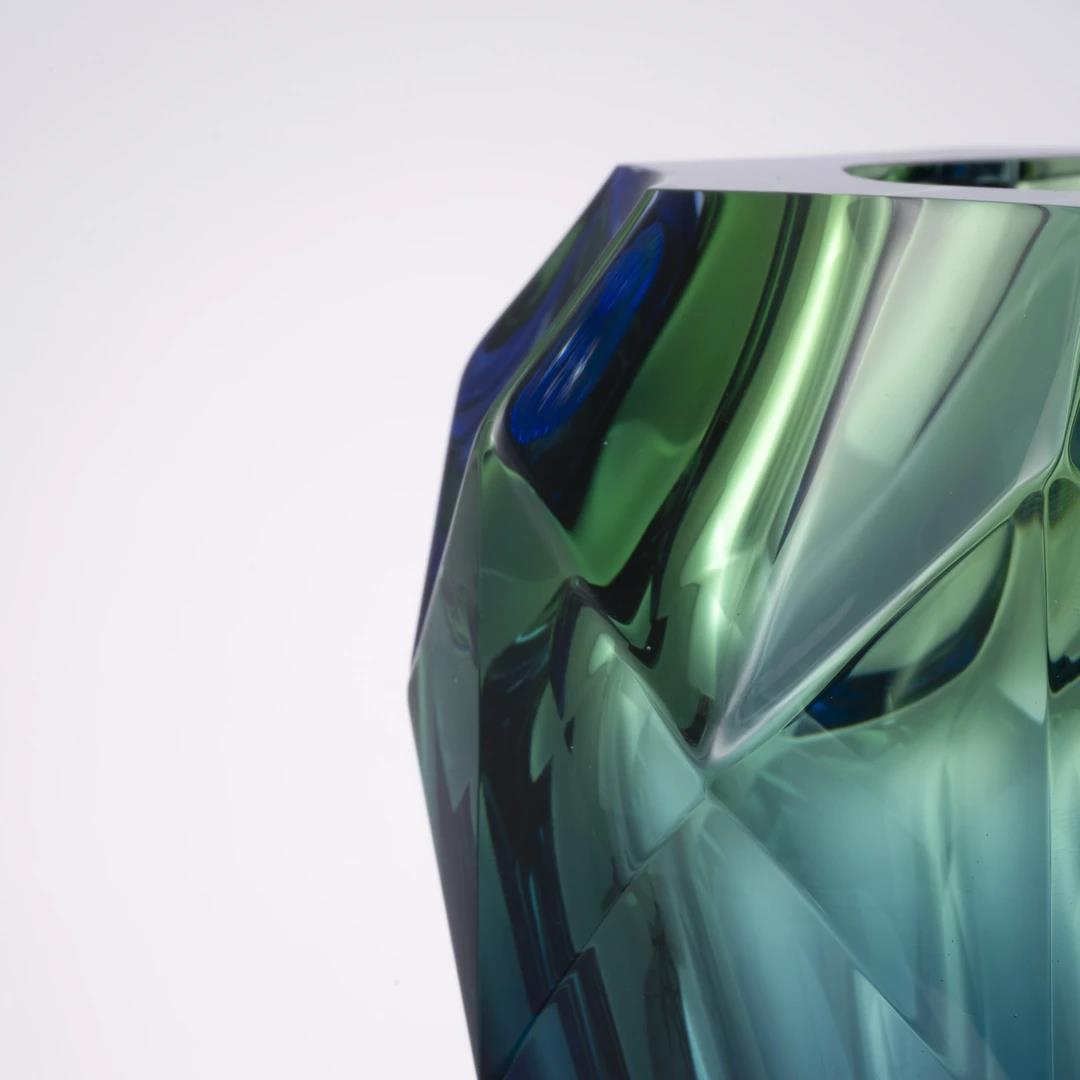 Murrana【Rhythm of Light】Italian minimalist luxury modernism high-end handmade flower vase