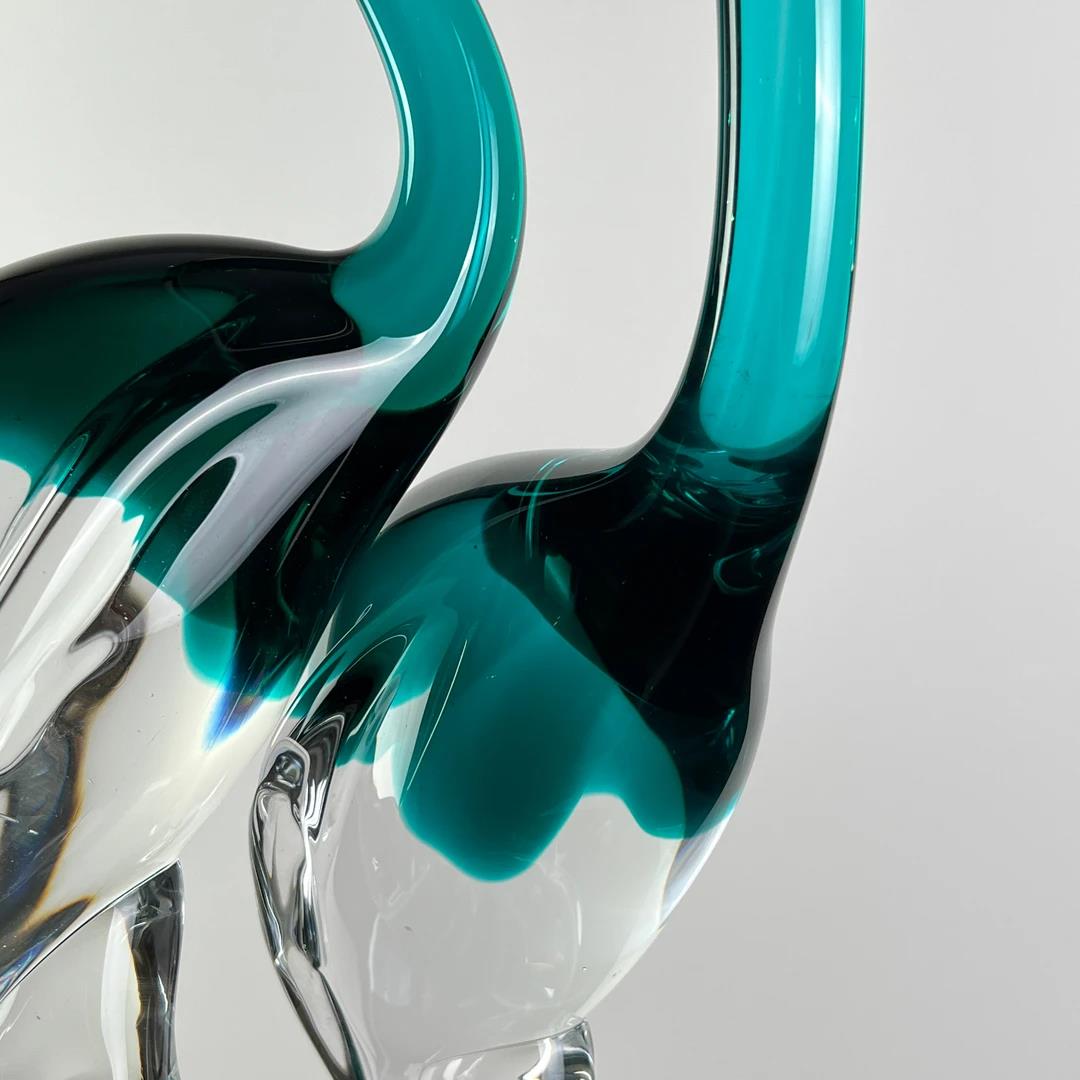 Murrana【Eternal Companions】New modern Italian minimalist luxury pure handmade crystal glass art ornaments
