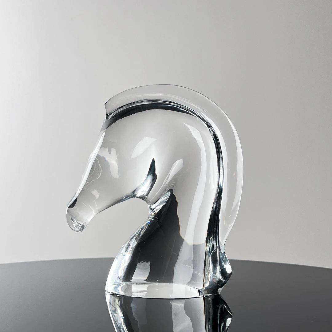 Murrana【Galloping Spirit】Italian minimalist modern light luxury simple handmade crystal glass art ornaments