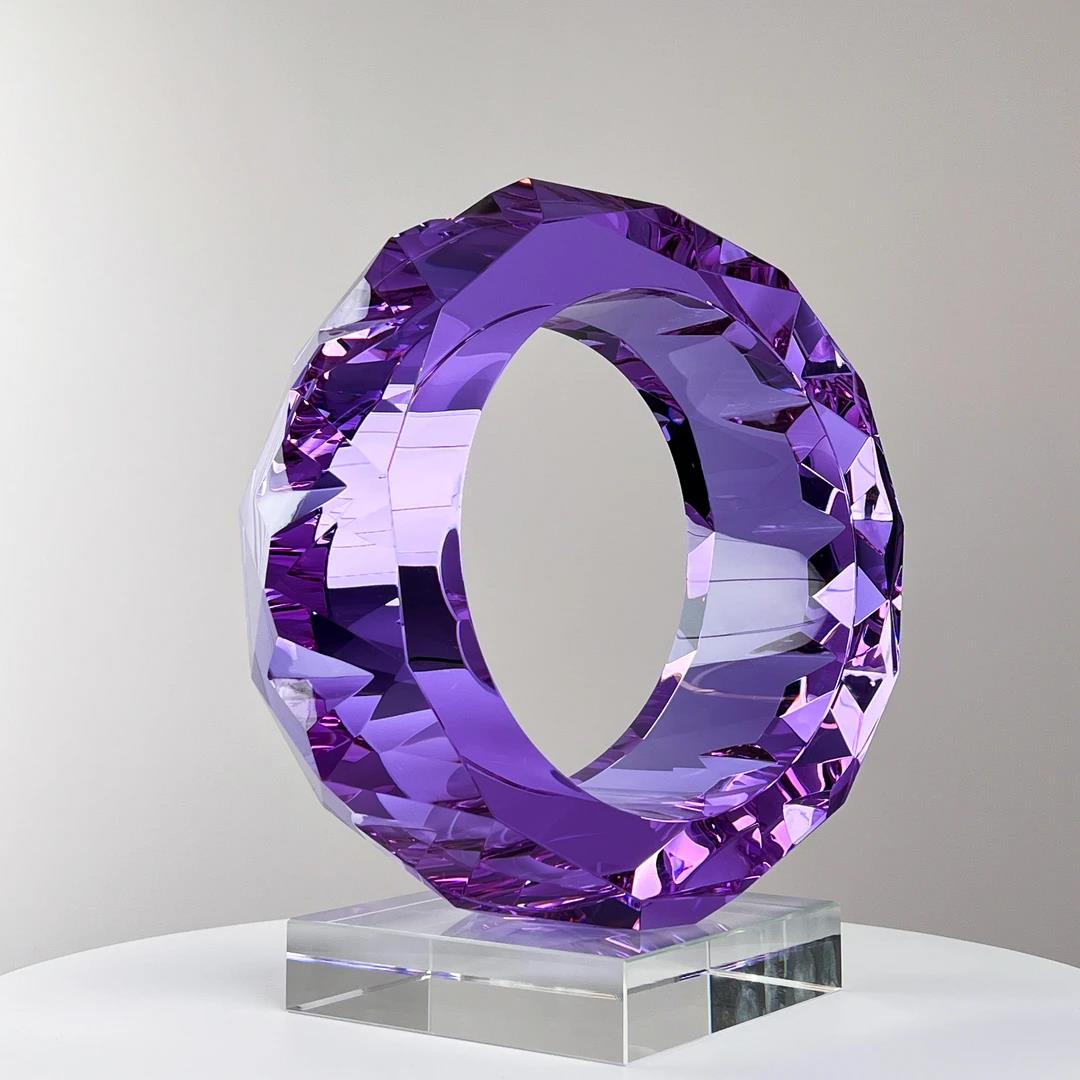 Murrana【Silent Halo】Italian minimalist modern luxury crystal glass art ornaments