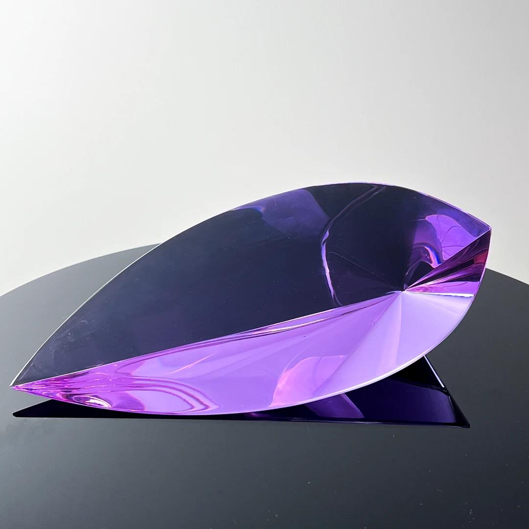Murrana【Radiance of Amethyst】 Italian minimalist modern light luxury art crystal glass ornaments