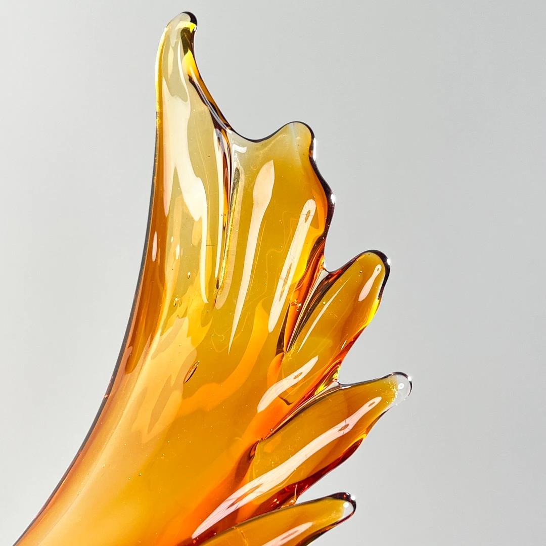 Murrana【Antlers of Dawn】 Nordic simple Italian minimalist design pure handmade crystal glass art ornaments