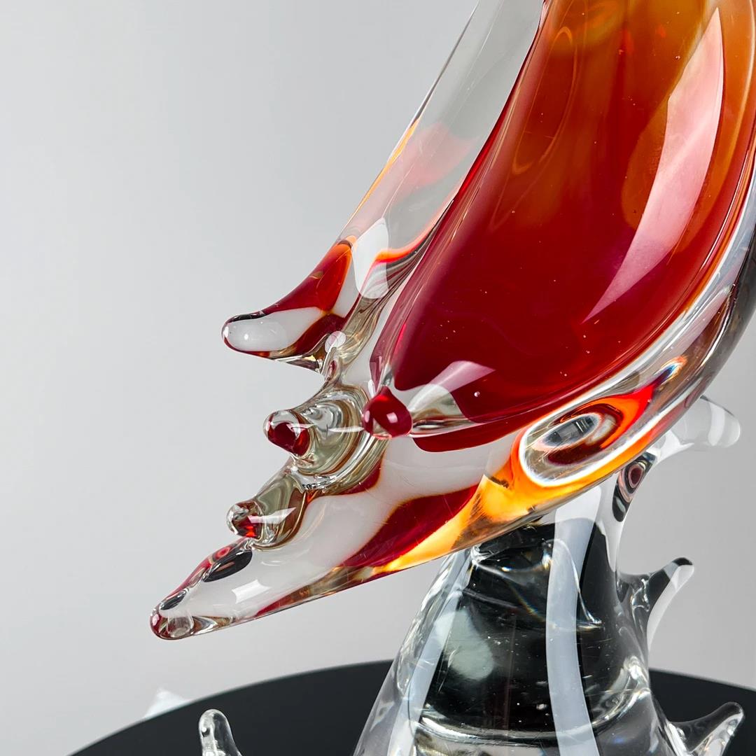 Murrana【Wings of Freedom】 Italian minimalist modern luxury pure handmade crystal glass art ornaments