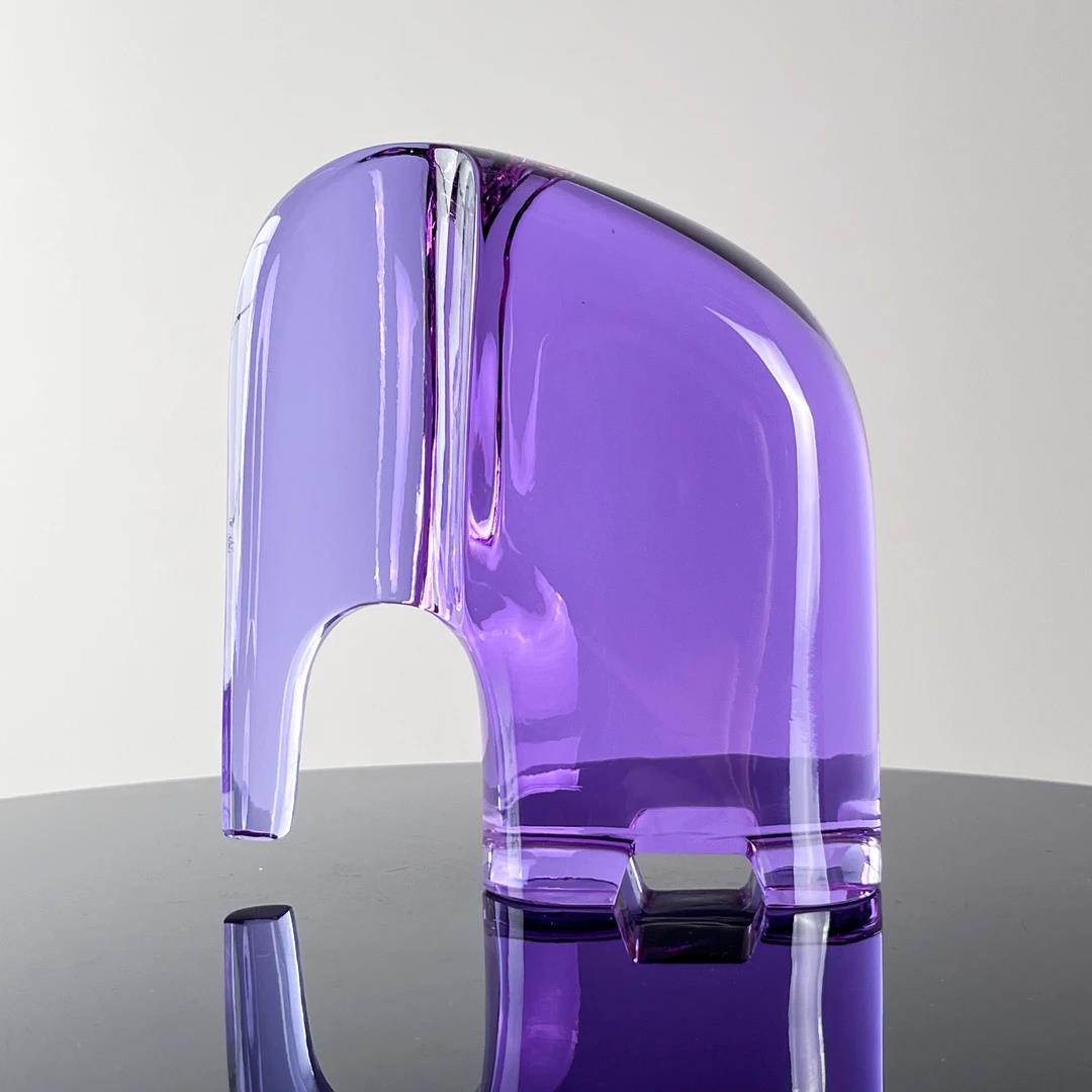 Murrana 【Stillness in Form】 Italian minimalist modern minimalist intangible cultural heritage crystal glass animal art ornaments