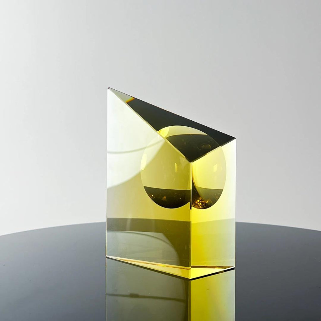 Murrana【Eye of Time】Italian minimalist modern luxury simple pure handmade crystal glass art ornaments