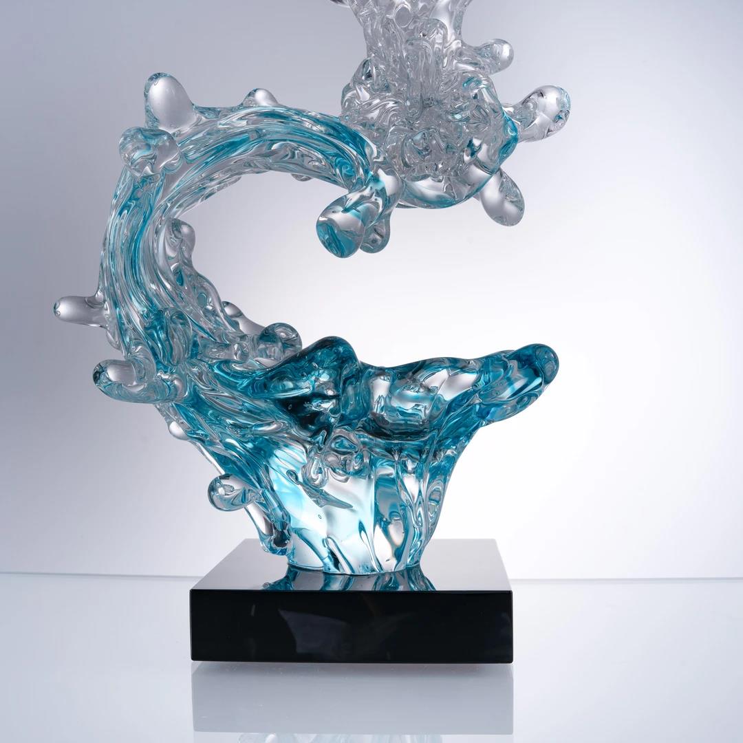 Murrana 【Surging Waters】 Italian minimalist light luxury modernism high-end handmade ornaments