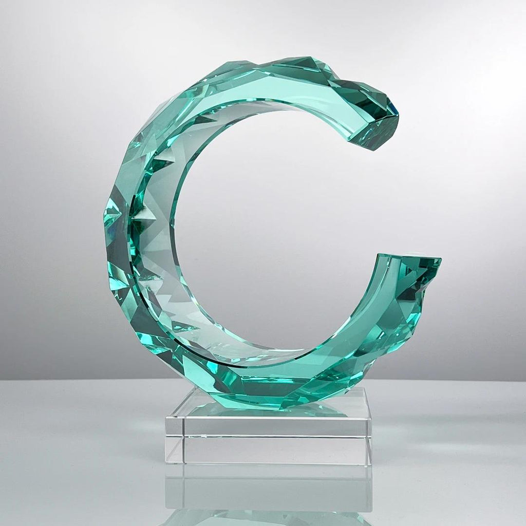 Murrana【Circle of Continuity】 Italian minimalist modern minimalist light luxury crystal glass art ornaments