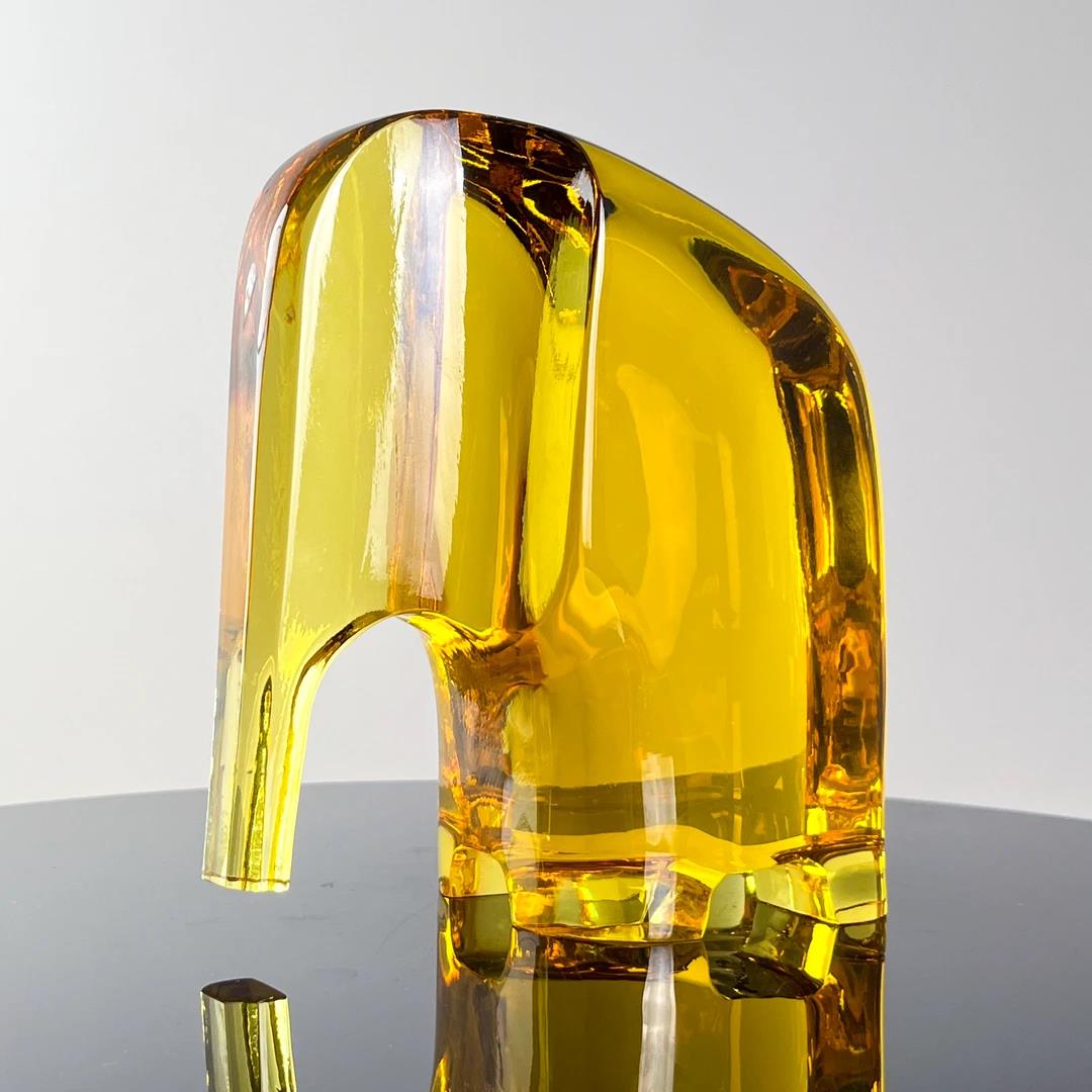 Murrana 【Stillness in Form】 Italian minimalist modern minimalist intangible cultural heritage crystal glass animal art ornaments