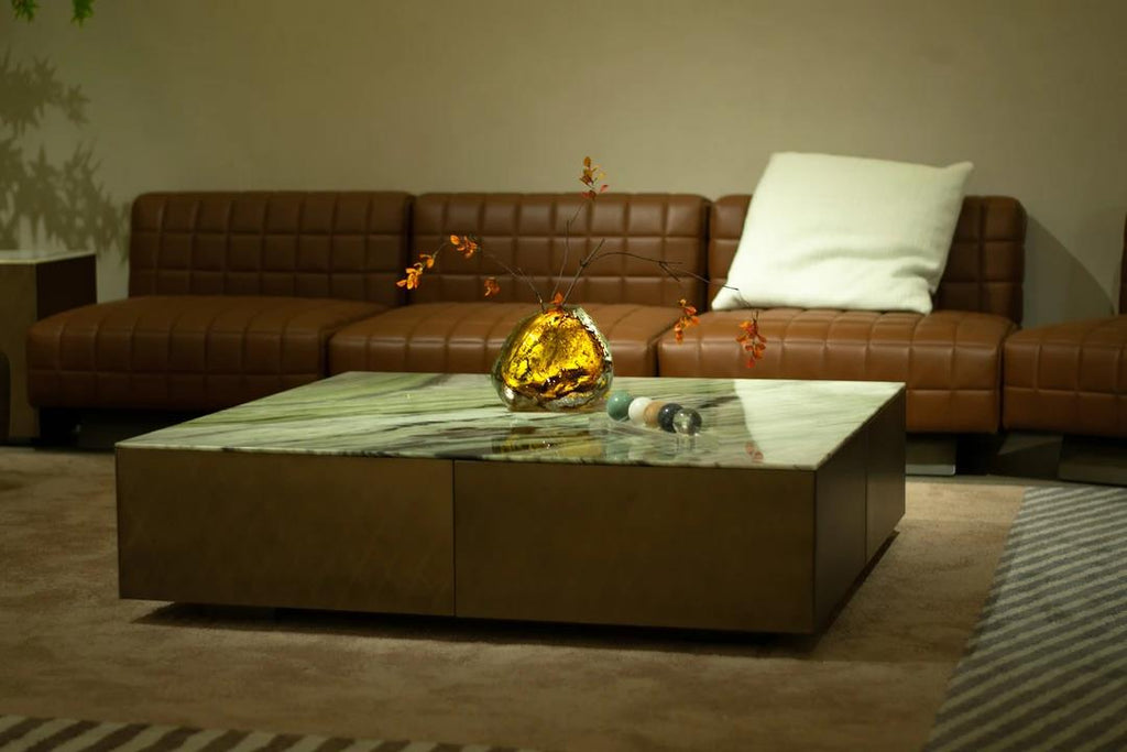 Murrana 【Flow of Light】 Italian minimalist new Chinese light luxury home art glass vase