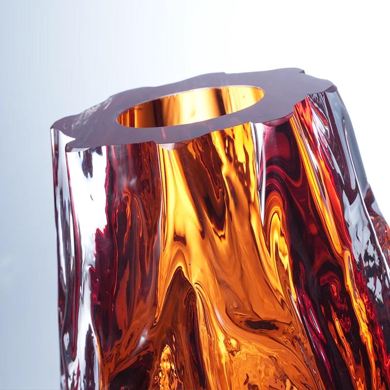 Murrana【Heart of Flame】 Handcrafted Crystal Glass Vase & fruit bowl – WoW 20th Anniversary Home Decor Collectible