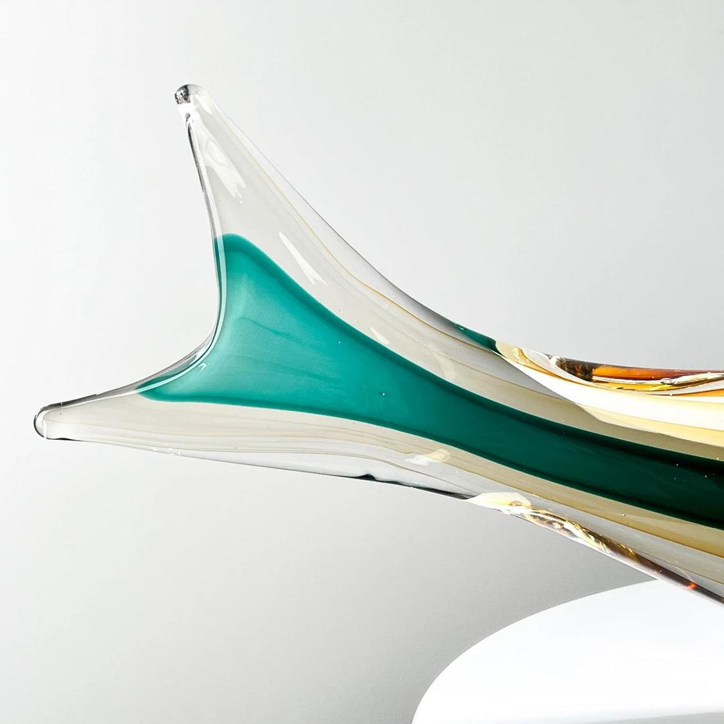 Murrana【Flowing Wings】 Italian minimalist luxury high-end pure handmade glass new Chinese style art ornaments