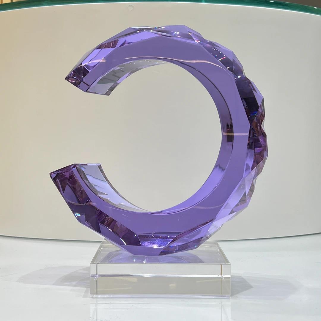 Murrana【Silent Halo】Italian minimalist modern luxury crystal glass art ornaments