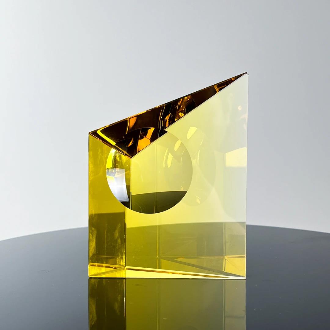 Murrana【Eye of Time】Italian minimalist modern luxury simple pure handmade crystal glass art ornaments