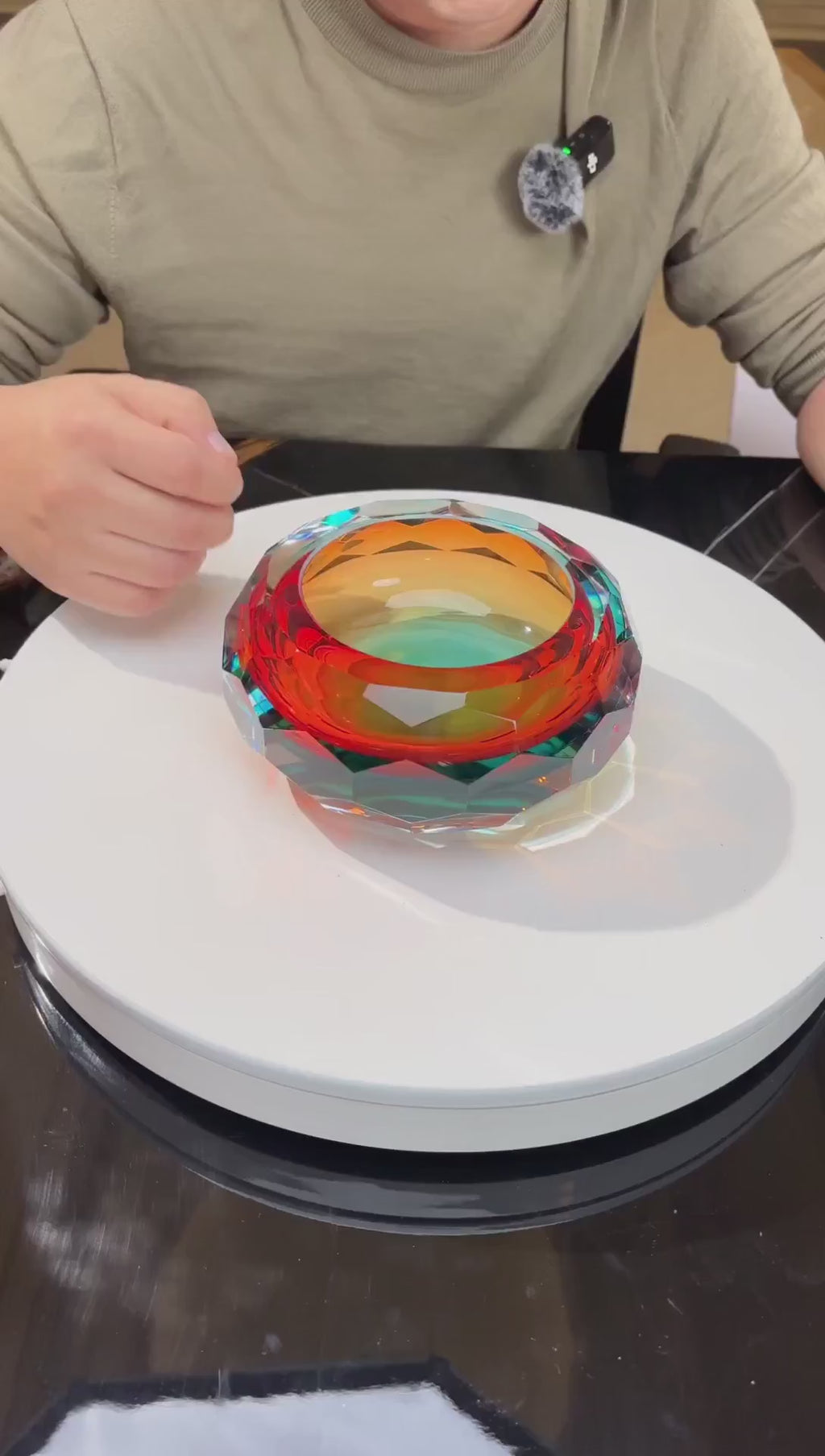 Murrana 【Core of Light】 Modern High-end Handmade Nut Bowl
