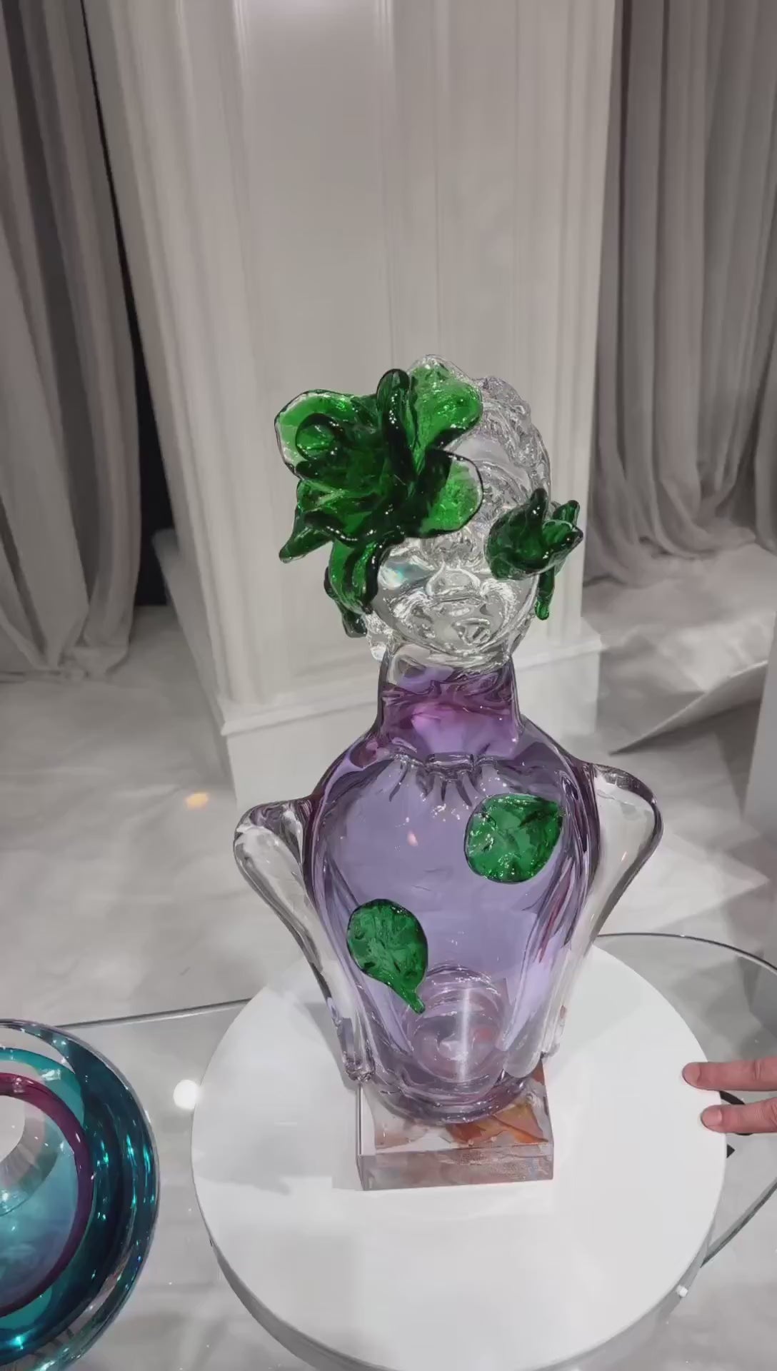 Murrana 【Verdant Life】Italian minimalist luxury modern high-end handmade glass ornaments