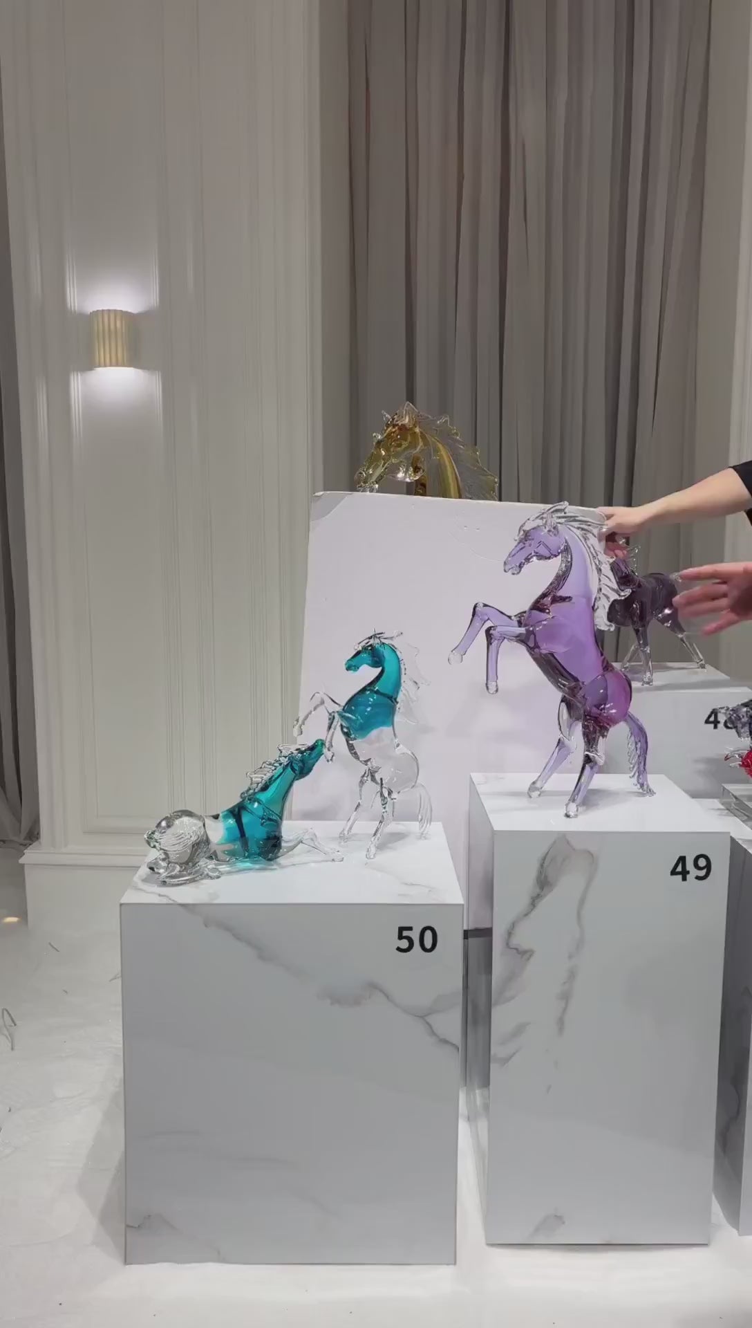 Murrana【Galloping Wind】Modern Italian Light Luxury Ornaments